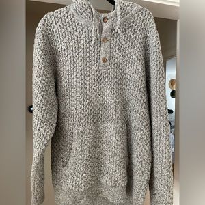 Wellen Knitted Poncho, size Large